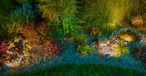 Learn more about interesting landscape lighting trends.